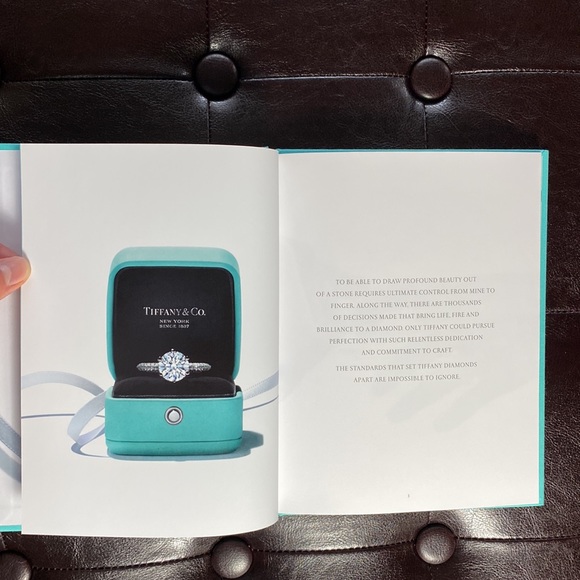Tiffany & Co. Believe In Love Aqua Hard Cover Jewelry Book - Picture 4 of 7